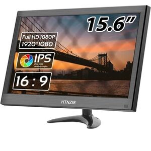 15.6" Full HD Black Monitor